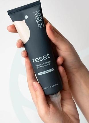 Очищающий веганский пилинг-детокс для кожи головы screen purest reset