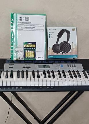 Синтезатор casio ctk-1550 фортепианного типа!!! + подарунки!