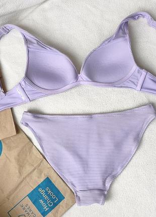 Купальник с пуш ап h&m (англия) на р. xxs - xs