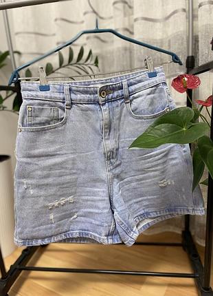 Джинсові шорти зара zara