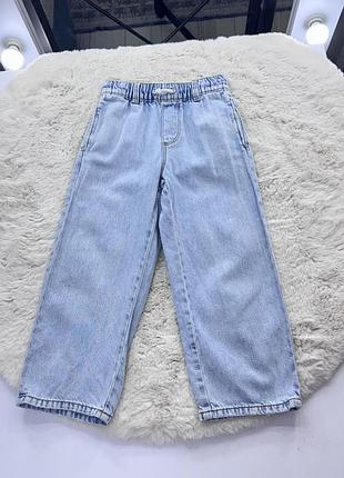 Джинси широкі zara дитячі 5 років 110 см