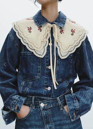 Воротничок zara