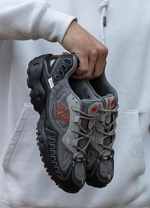 Чоловічі кросівки new balance 703 black grey orange акція