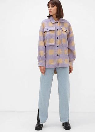 Тепла картата сорочка zara