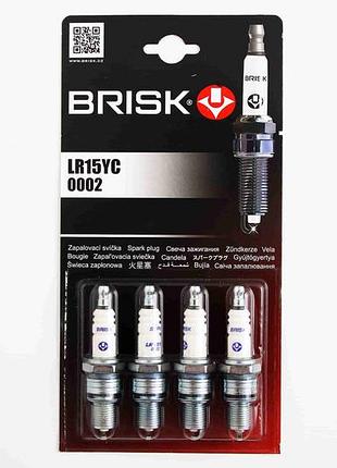 Свечи "brisk" super 2108 блистер (ключ на 21, зазор 0.7)