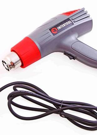 Фен технічний "intertool" 2000 вт 2-режима 400-600°