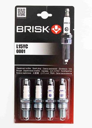 Свечи "brisk" super 2101 блистер (ключ на 21, зазор 0.7)