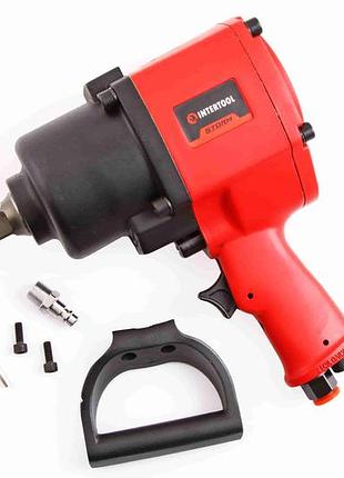 Гайковерт пневмат. дворучний 3/4" "intertool" storm 1600нм, 4200 об/хв