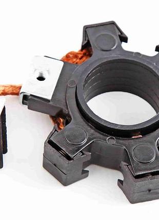 Щеточный узел стартера lanos 1.5 "euroex" пластм. (2110 на пост. магн.)