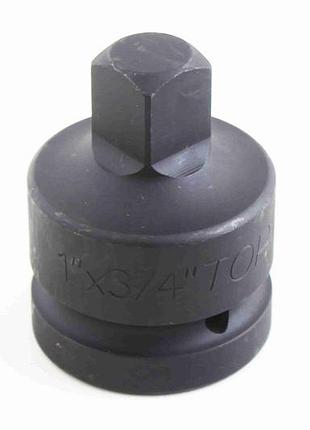 Переходник 1" х 3/4" ударный "toptul"