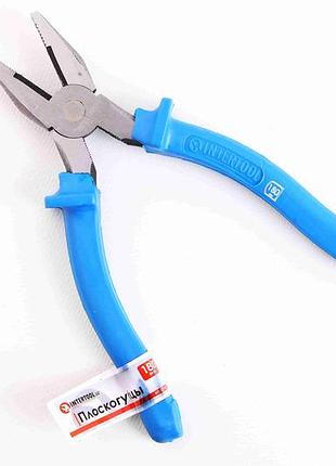 Плоскогубцы 180мм пластик. рукоятка "intertool"
