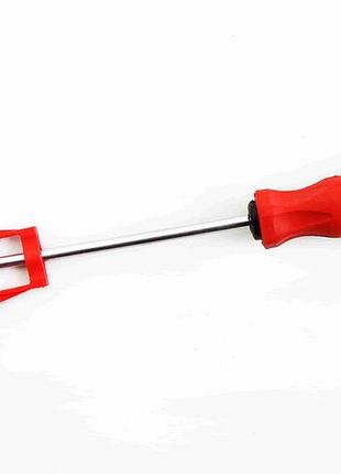 Отвертка шлицевая 5х125 мм "intertool"