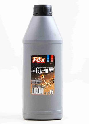 Масло 15w-40 "fox" sf/сc 1л