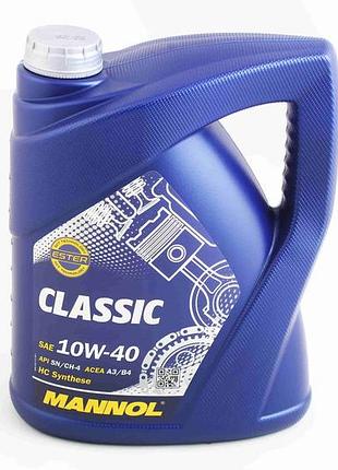 Олія 10w-40 "mannol" classic sn/ch-4 5 л