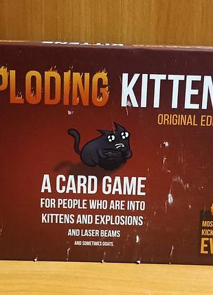 Настільна гра exploding 🤯 kittens