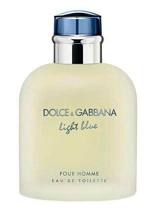 Оригинал! мужская туалетная вода dolce&gabbana light blue pour homme