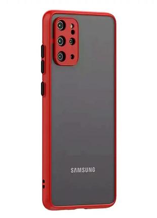 Чехол противоударный для xiaomi redmi note 11 красный защита от падений и царапин