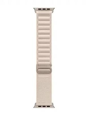 Ремешок для apple watch 38 40 41 мм резиновый для активного отдыха alpine loop starlight
