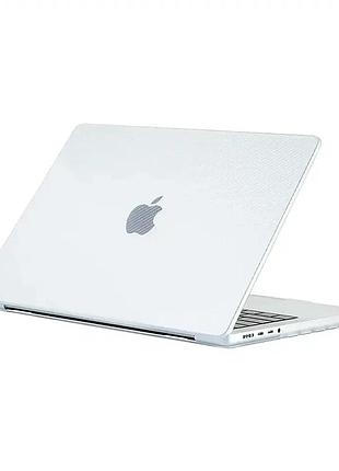 Чехол carbon fiber для macbook air 13.3 дюйма защита от ударов легкий белый