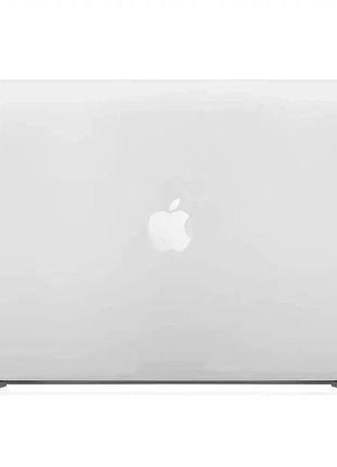 Чохол силіконовий для macbook air 13 дюймів захист від ударів a1932 a2179 a2337 білий