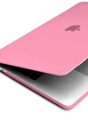 Чохол силіконовий для macbook air 13 дюймів захист від ударів a1932 a2179 a2337 рожевий
