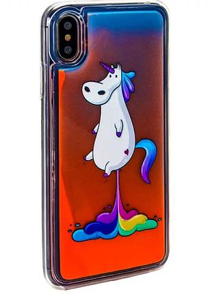 Силиконовый чехол для xiaomi redmi 7 unicorn защитный с ночным свечением для молодежи и студентов