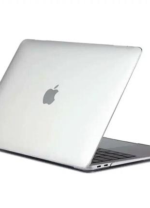 Чехол силиконовый для macbook pro 14.2 дюйма прозрачный защита от царапин и ударов crystal case