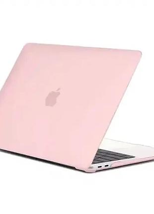 Чехол силиконовый для macbook air 15 дюймов защита от ударов для работы и учебы a2941 розовый