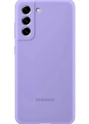 Чохол силіконовий для samsung a03 захист від ударів ліловий для повсякденного використання