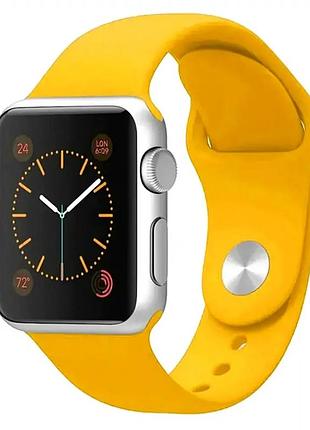 Ремешок sport band силиконовый для активного отдыха и спорта apple watch 42 44 45 49 мм цвет