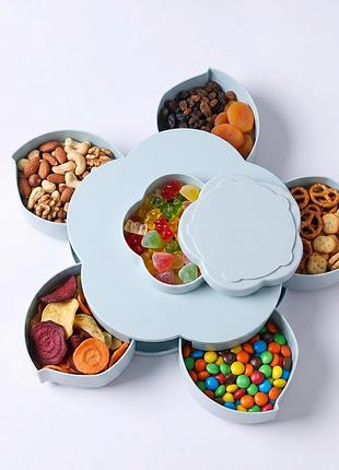 Обертова тарілка для закусок — rotating fruit plate