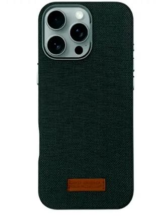 Противоударный чехол для iphone 16 кожаный серый защита от ударов и повреждений для пользователей