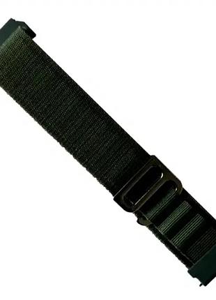 Ремінець для смарт-годинника 22 mm універсальний для amazfit huawei samsung силікон зелений