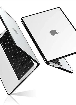 Чехол противоударный для macbook air 15 дюймов силикон защита от ударов для студентов и профессионалов черный