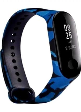 Ремінець silicone для xiaomi mi band 3 4 міцний зручний захист від пошкоджень зелений