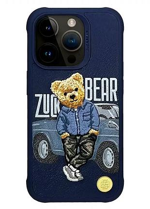 Чехол противоударный для iphone 17 pro кожаный защита от ударов для игры и повседневного использования