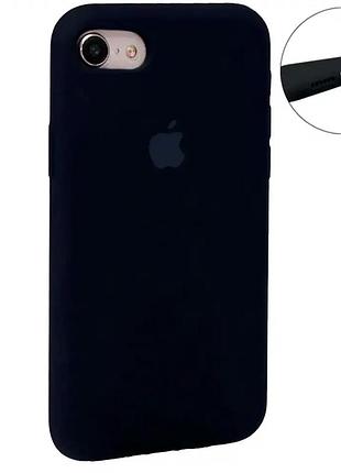 Чохол силіконовий для iphone 7 8 se 2020 захист від ударів із зображенням пера птиці синього кольору