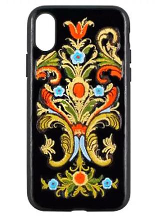 Чехол противоударный для iphone 7 8 черный защита от падений pu кожа