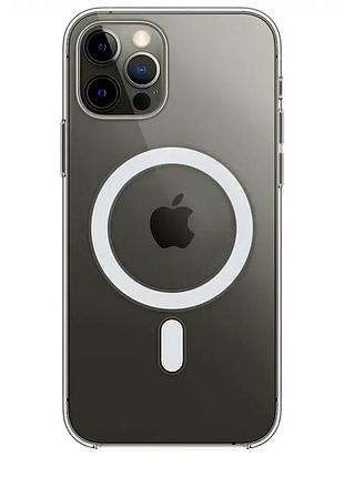 Чохол протиударний для iphone 14 plus прозорий захист від падінь із підтримкою magsafe