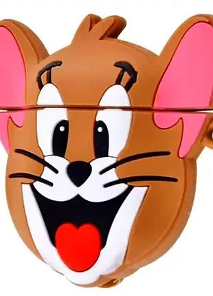 Силиконовый чехол для airpods pro противоударный защита от повреждений jerry