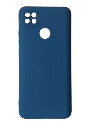 Чехол силиконовый для xiaomi redmi 9a противоударный защита от падений темно-фиолетовый