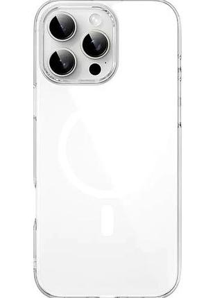 Чохол ishield pro case з magsafe для iphone 17 air прозорий поліуретановий захисний аксесуар