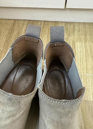 Черевики zara замш 10
