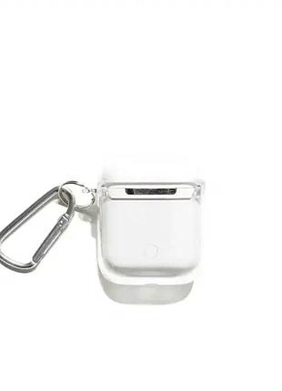 Чехол силиконовый для airpods защита от ударов винни-пух прозрачный