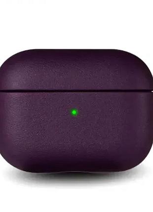 Чехол силиконовый для airpods pro защита от ударов легкий полимер фиолетовый