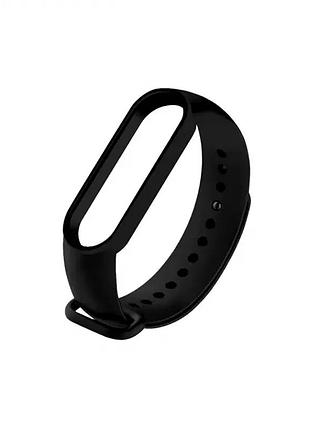 Силиконовый ремешок для фитнеса xiaomi mi band 2 влагозащита черный