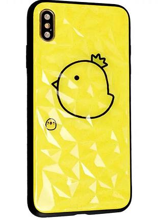 Чохол протиударний для iphone 7 iphone 8 силіконовий з принтом курки захист від ударів і падінь