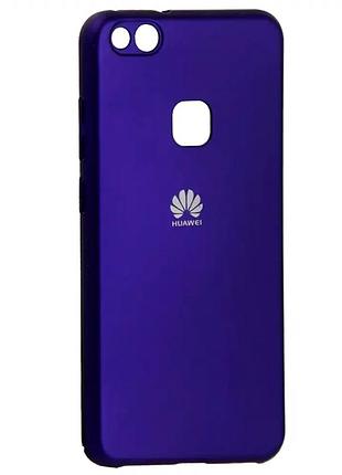 Чохол силіконовий для huawei y5 2017 фіолетовий захист від ударів і подряпин для активних користувачів