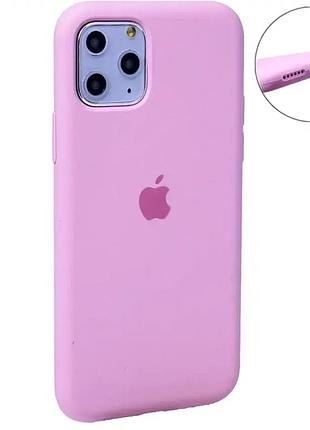 Силіконовий чохол full case для iphone 12 mini пудровий захист від ударів і подряпин