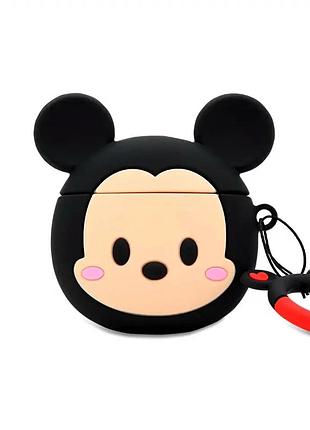 Чехол силиконовый для airpods 3 защита от повреждений и царапин emoji series mickey